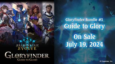 Shadowverse: Evolve - Gloryfinder Bundle #1 Guide to Glory - EN - Pre Order