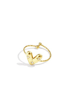 Afbeelding in Gallery-weergave laden, Stainless Steel Statement Rings Heart Casual Daily Simple Series Women's jewelry