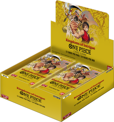 One Piece Card Game Kingdoms Of Intrigue Op04 Booster Display (24 Packs) - En - Pre Order - Kakketoemea
