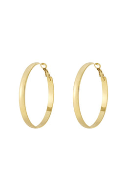 Basic Hoop earrings thick M