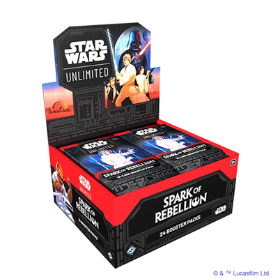 FFG - Star Wars: Unlimited - Spark of Rebellion Booster Display (24 Booster) - EN - Pre Order