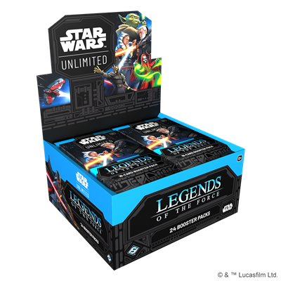 FFG - Star Wars: Unlimited - Legends of the Force Booster Display (24 Booster) - EN - Pre Order