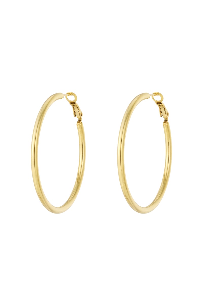 Basic Hoop earrings L