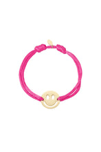 Afbeelding in Gallery-weergave laden, Satin bracelet with smiley
