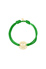 Afbeelding in Gallery-weergave laden, Satin bracelet with smiley
