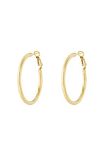 Afbeelding in Gallery-weergave laden, Basic Hoop earrings M
