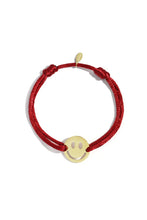 Afbeelding in Gallery-weergave laden, Satin bracelet with smiley
