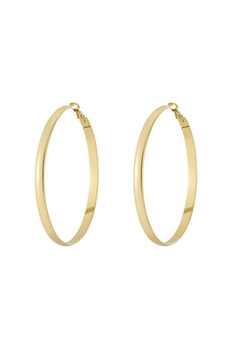 Basic Hoop earrings think L