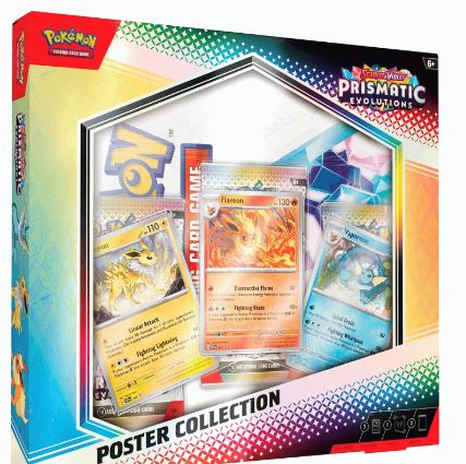 Pokemon Prismatic Evolutions Poster Collection - EN - Pre Order