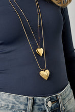 Afbeelding in Gallery-weergave laden, Stainless Steel Long Necklaces Heart Casual Daily Simple Series Women&#39;s jewelry
