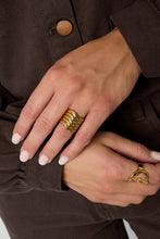 Afbeelding in Gallery-weergave laden, Ring multi-layered bi-color
